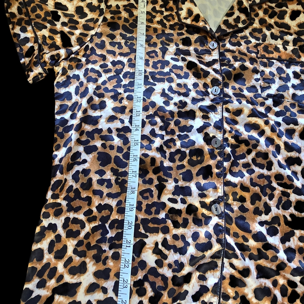 Leopard Print Pajama Set - New! - Picture 12 of 14